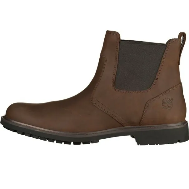 Chaussures Homme TIMBERLAND STORMBUCKS MID CHELSEA BOOT DARK BROWN - TIMBERLAND