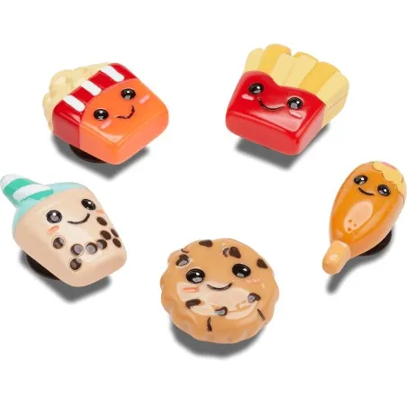 Jibbitz™ charms bad but cute foods 5 pack - CROCS