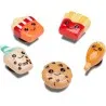 Jibbitz™ charms bad but cute foods 5 pack - CROCS