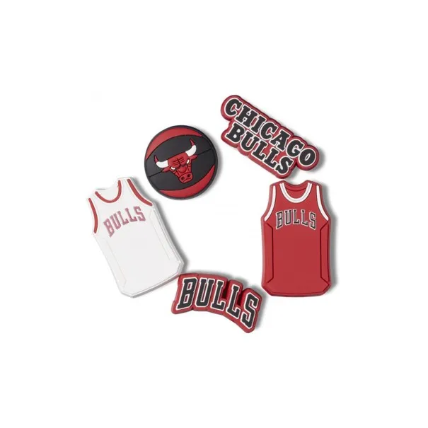 Jibbitz™ charms nba chicago bulls 5pck - CROCS