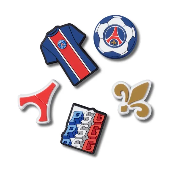 Jibbitz™ charms paris st germain 5pck - CROCS