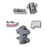 Jibbitz™ charms soccer goal 5 pack - CROCS