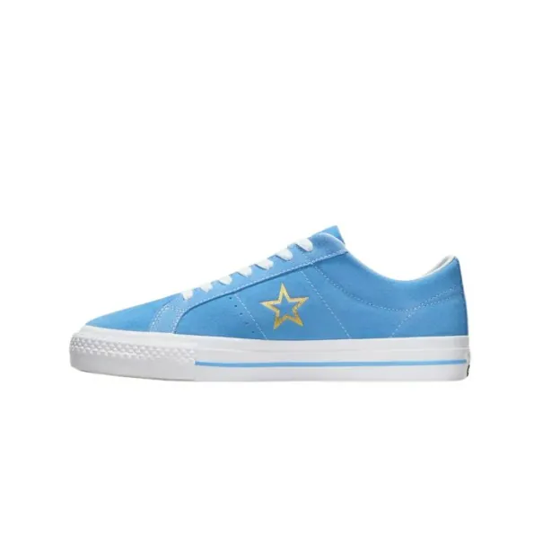 Converse - One Star Pro en daim – Bleu - CONVERSE Converse - One Star Pro en daim – Bleu - CONVERSE