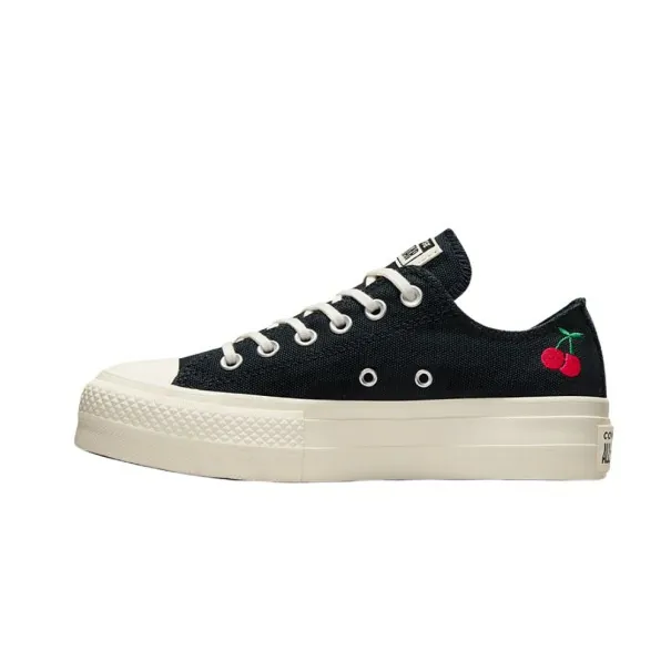 Converse Femme – Women's Chuck Taylor All Star Lift OX "Cherries" – Noir - CONVERSE Converse Femme – Women's Chuck Taylor All Star Lift OX "Cherries" – Noir - CONVERSE