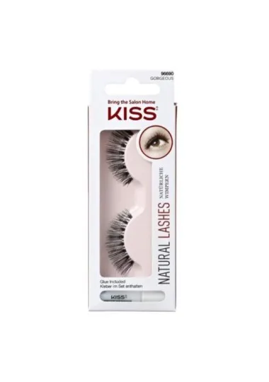 Faux Cils KISS  NATURAL LASHES  GORGEOUS - RK-BY KISS