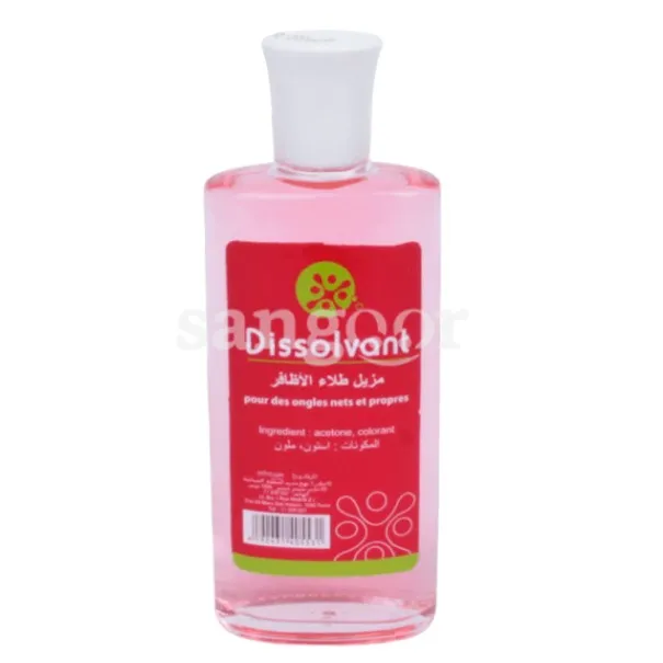 Vernis à Ongles mimosa  DISSOLVANT ROSE - mimosa