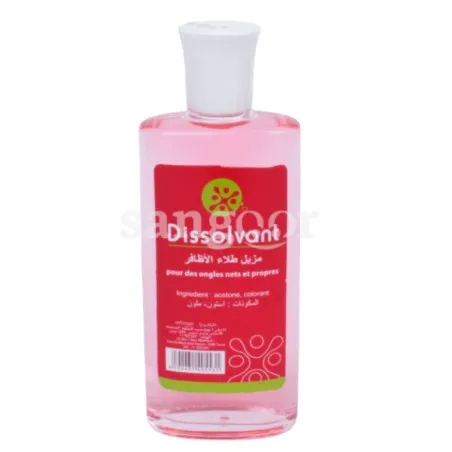 Vernis à Ongles mimosa  DISSOLVANT ROSE - mimosa