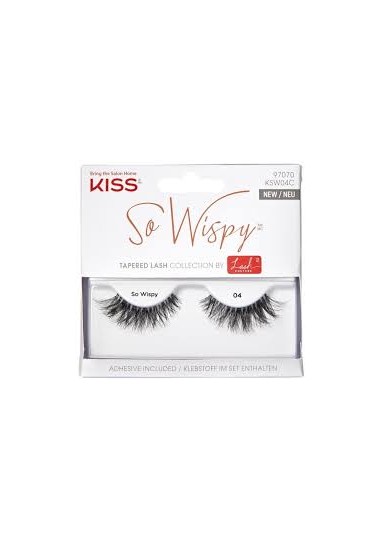 Faux Cils KISS  NEW YORK FAUX CILS SO WISPY 04 KSW04C - RK-BY KISS