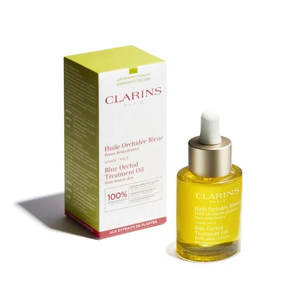 Huile Visage Hydratant CLARINS SOIN VISAGE ORCHIDÉE BLEUE 30 ML - CLARINS Huile Visage Hydratant CLARINS SOIN VISAGE ORCHIDÉE BLEUE 30 ML - CLARINS