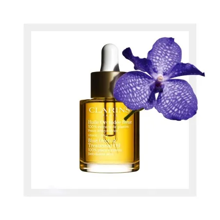 Huile Visage Hydratant CLARINS  SOIN VISAGE ORCHIDÉE BLEUE 30 ML - CLARINS