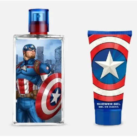 Coffret Parfum Enfant Disney  MARVEL CAPTAIN AMERICA 100ml - DISNEY