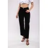 Jean Droit Taille Haute Noir  Billiorich - Billiorich