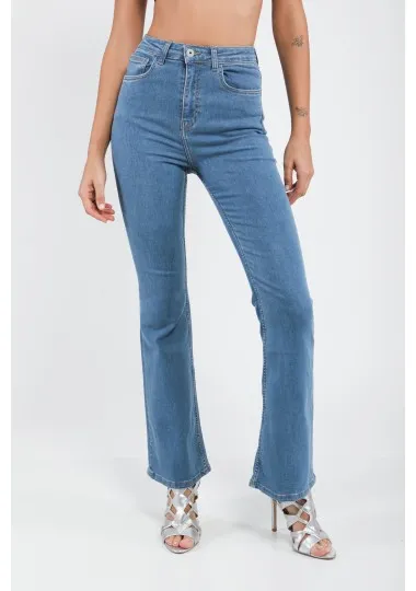 Jean flare en denim - Billiorich