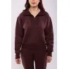 Ensemble Sweat-shirt Zippé & Pantalon Flare Jogging Femme - Billiorich