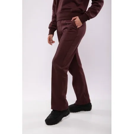 Ensemble Sweat-shirt Zippé & Pantalon Flare Jogging Femme - Billiorich