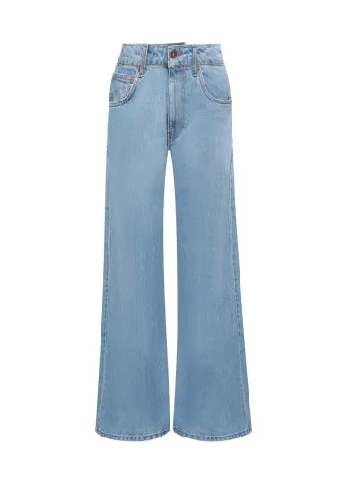 Pantalon large en denim - Billiorich