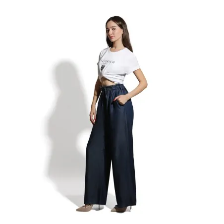 Pantalon large en denim - Billiorich