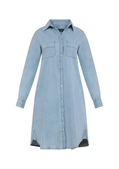 Robe-Chemise En denim - Billiorich