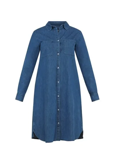 Robe-Chemise En denim - Billiorich