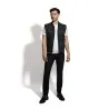 Veste En Jean Et Sherpa Sans Manches - Billiorich