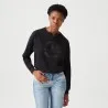 Converse Femme – Sweat-shirt ras du cou avec patch Chuck Taylor – Noir - CONVERSE