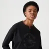 Converse Femme – Sweat-shirt ras du cou avec patch Chuck Taylor – Noir - CONVERSE