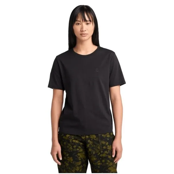 Timberland Femme – T-shirt à manches courtes Timberland – Noir - TIMBERLAND Timberland Femme – T-shirt à manches courtes Timberland – Noir - TIMBERLAND