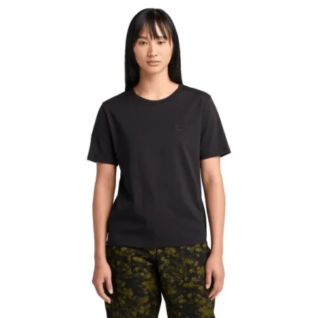 Timberland Femme – T-shirt à manches courtes Timberland – Noir - TIMBERLAND
