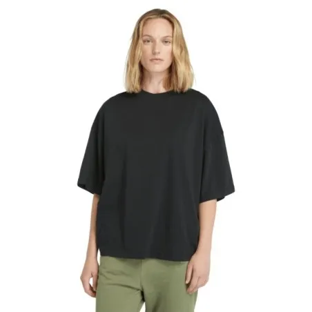 Timberland Femme – T-SHIRT DUNSTAN SURDIMENSIONNÉ – NOIR - TIMBERLAND