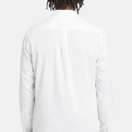 Timberland Homme – Chemise en popeline extensible Timberland – Blanc - TIMBERLAND
