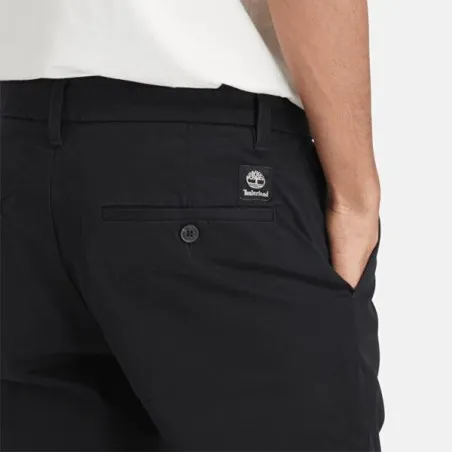 Timberland Homme – Pantalon chino noir en sergé Claremont – Noir - TIMBERLAND