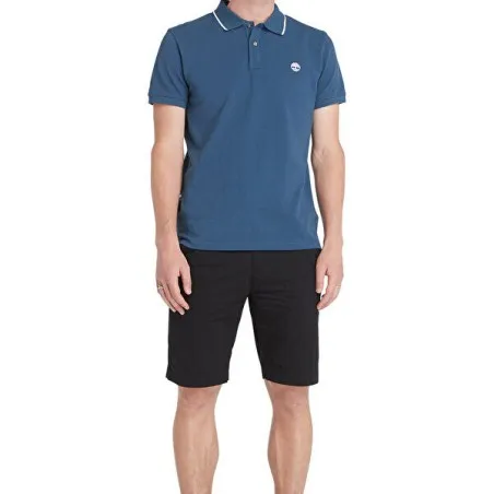 Timberland Homme – Short chino en popeline Timberland – Noir - TIMBERLAND