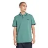 Timberland Homme – TIMBERLAND POLO POLO À MANCHES COURTES EN PIQUÉ AVEC POINTES -Vert - TIMBERLAND