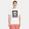 Timberland Homme – Timberland Short Sleeve Tee – Blanc - TIMBERLAND