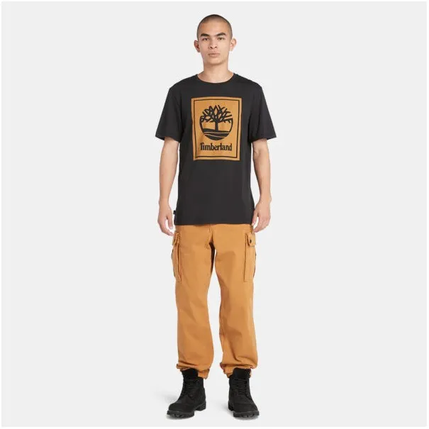 Timberland Homme – T-shirt à manches courtes Timberland – Noir - TIMBERLAND