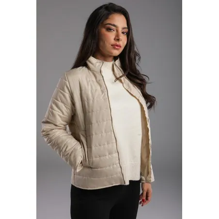 Doudoune courte imperméable à col montant- Estelle Femmes - Estelle