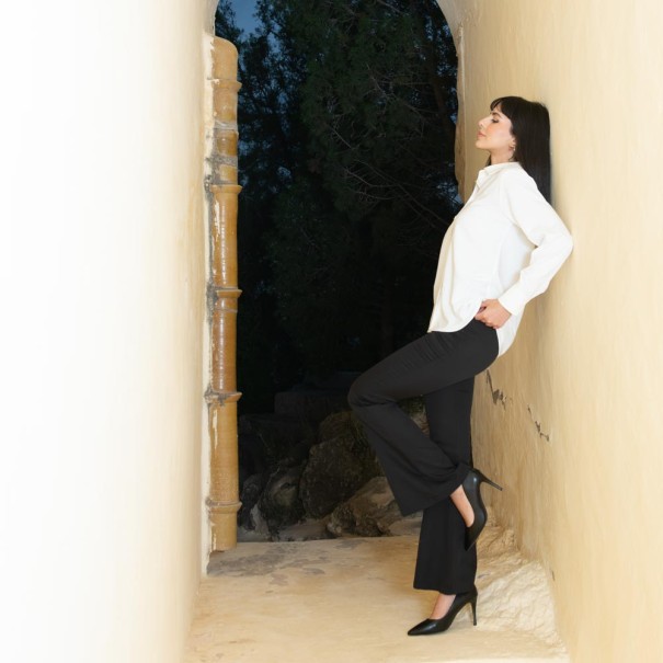 Pantalon Pattes d’Éléphant Rétro- Estelle Femmes - Estelle
