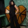 Ensemble Élégant Pantalon Large et Veste Longue- Estelle Femmes - Estelle