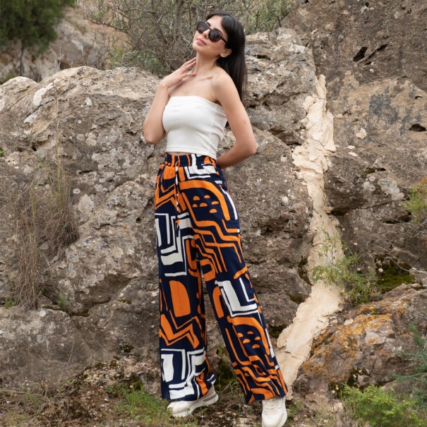 Pantalon Couleur Éclatante- Estelle Femmes - Estelle