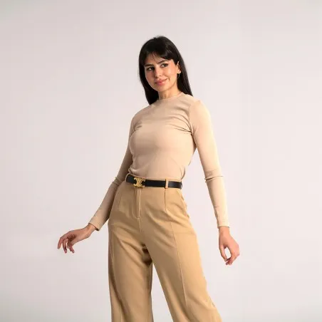 Pull à Manches Longues en Maille- Estelle Femmes - Estelle
