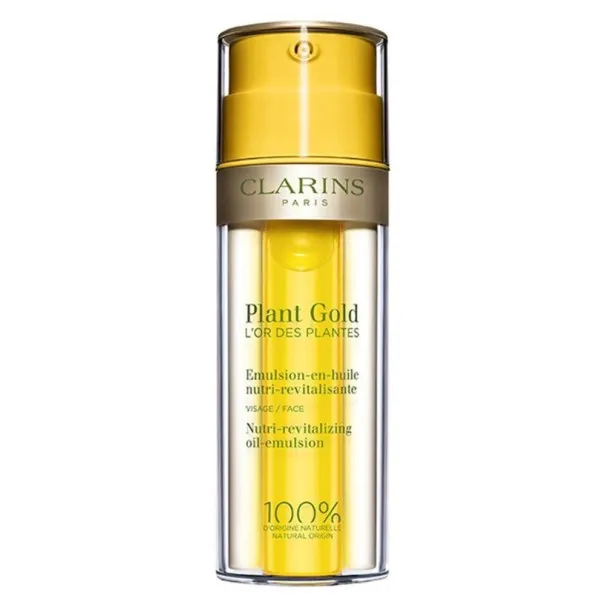 Huile Visage Hydratant CLARINS  PLANT GOLD ÉMULSION-EN-HUILE 35ML - CLARINS