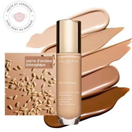 FOND DE TEINT CLARINS  EVERLASTING  FOND DE TEINT - CLARINS