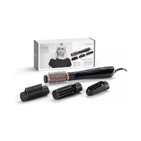 Babyliss  Brosse Soufflante 1000W Noir Ionic 4 Accessoires - Babyliss
