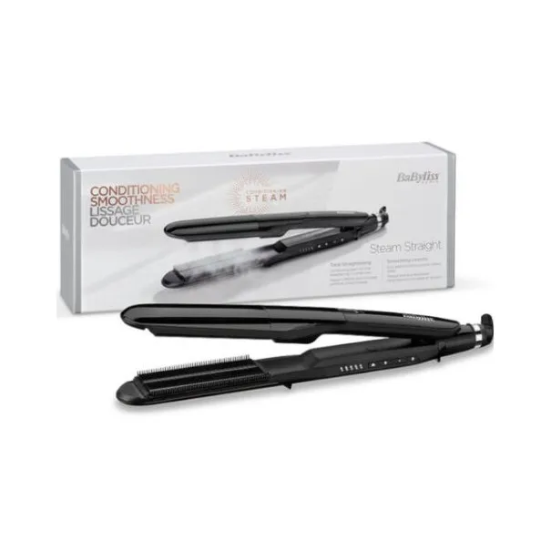 Babyliss  Lisseur vapeur Steam Straight - Babyliss