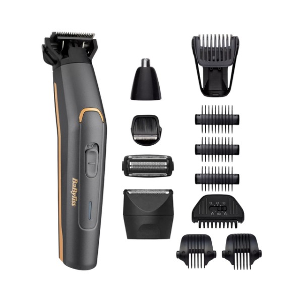 Babyliss  Tondeuse MultiUsage 12 en 1 Graphite Precision Gris - Babyliss