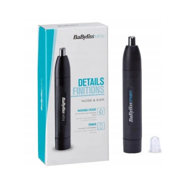 Babyliss  Tondeuse compacte poils du nez et oreilles - Babyliss