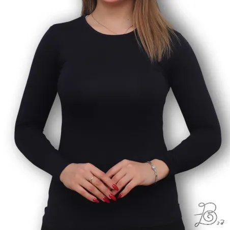 Pull Col Rond Cotton Lycra - B2FWEAR