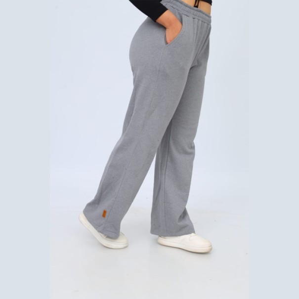 Pantalon Femme Large en Molleton Gratté - B2FWEAR
