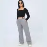 Pantalon Femme Large en Molleton Gratté - B2FWEAR