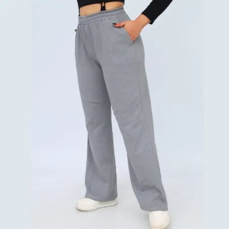 Pantalon Femme Large en Molleton Gratté - B2FWEAR